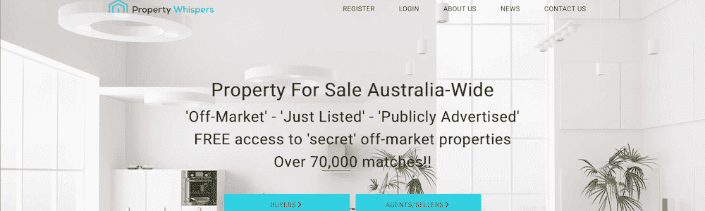 Off-market website - Property Whispers